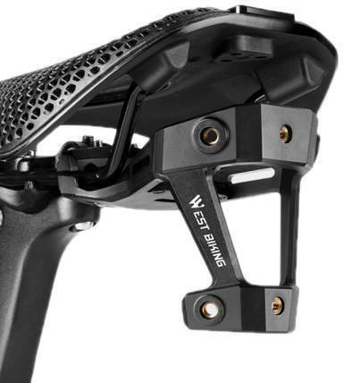 West Biking Bicycle Seatpost Extension Adapter Mount Black