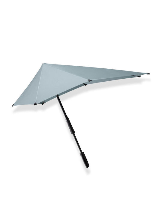 Senz° Umbrella with Walking Stick Light Blue