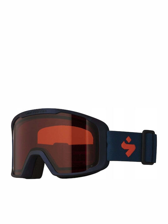 Sweet Protection Μάσκα Σκι & Snowboard Παιδική Μαύρη με Φακό σε Μαύρο Χρώμα
