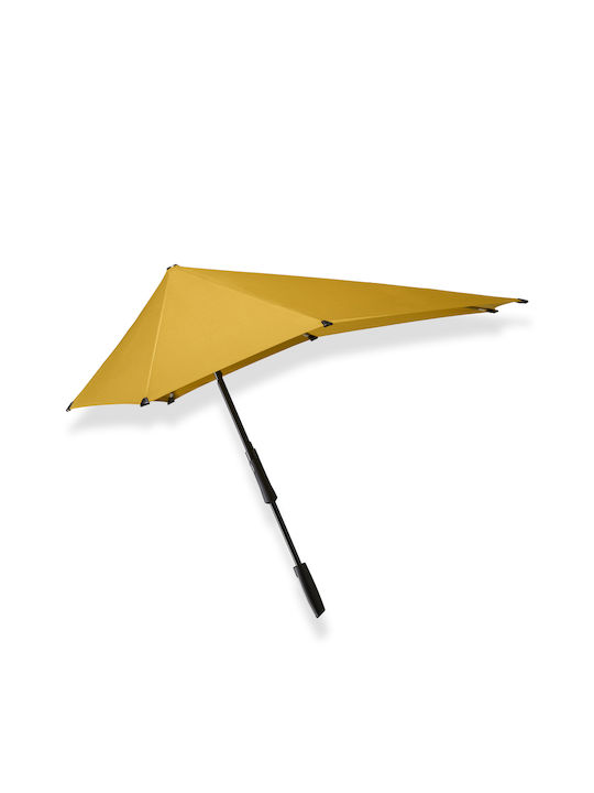 Senz° Umbrella with Walking Stick Yellow
