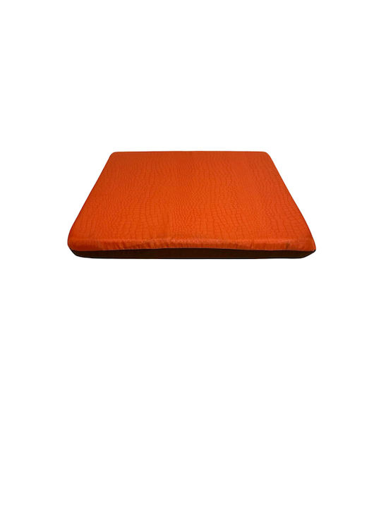 Epiplo-Fos Garden Chair Cushion Orange Brown 38x38cm