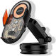 Ldnio Car Mobile Mount with Adjustable Hooks and Wireless Charging Black