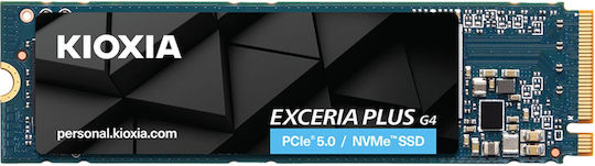 Kioxia Exceria Plus G4 SSD 1TB τύπου M.2 με σύνδεση PCI Express 5.0 (PS5 Compatible)