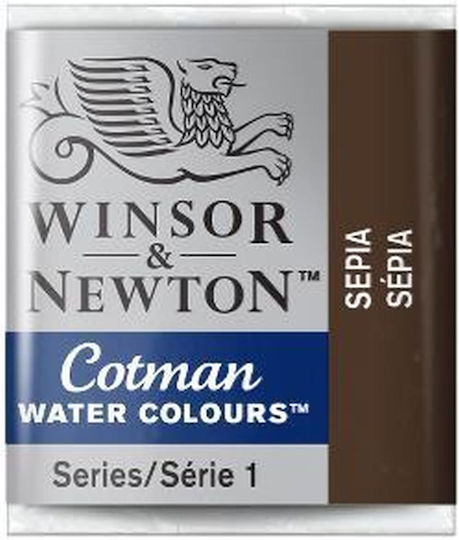 Winsor & Newton Cotman Акварелна Боя 609 Сепия