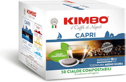 Espresso-Kaffee-Papierkapseln Capri 50 Stück