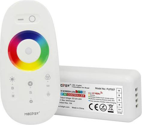 Eurolamp Ασύρματο Kit Rf Controller Rgbw 10a Dc 12v/122w 24v/288w 145-71421