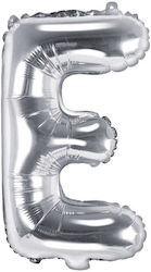 Luftballon Folie Buchstabe Ε Silber 35cm