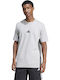 Essentials 3-stripes T-shirt Γκρι