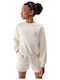 Kinder-Sweatshirt Ecru