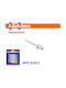 Wadfow Nituri Aluminiu M4.8x6.4mm 50buc