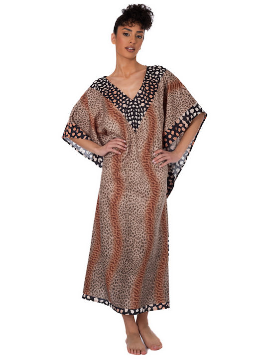 Indischer Kaftan Ar197-a Solo Me Damen Einheitsgröße 100cm x 120cm