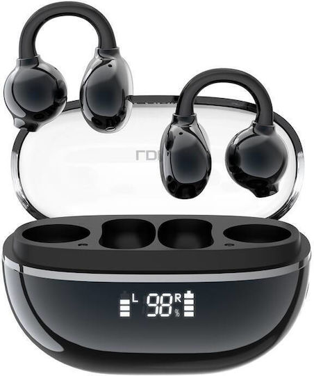Ldnio T08 Open Ear Bluetooth Handsfree Earphones with Charging Case Blue