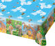 Plastic Tablecover 130 X 80cm Safari