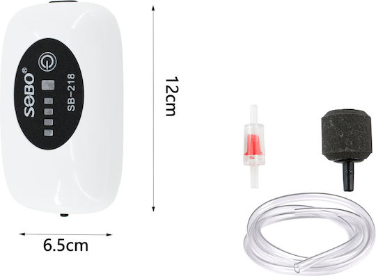 Sobo Mini Aquarium Air Pump USB Ar-02 9.5cm 38222