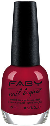 Faby Glossy Nagellack Rot Bei Nacht 15ml