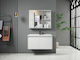 Polihome Countertop with Sink & Mirror Leuko