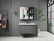 Polihome Venus Countertop with Sink & Mirror L6...