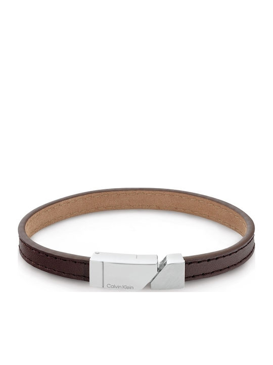 Calvin Klein Мъжка Гривна от Кожа 19.5см