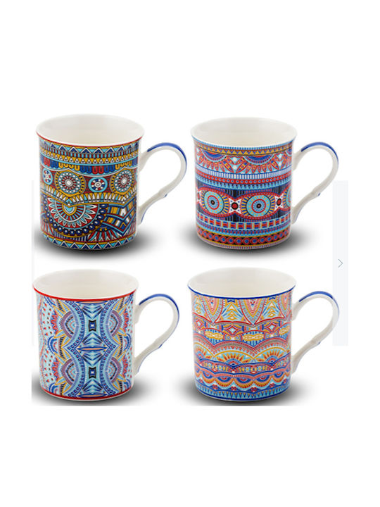 Nava New Bone Mug from Porcelain in Various Designs 330ml (Various Designs)