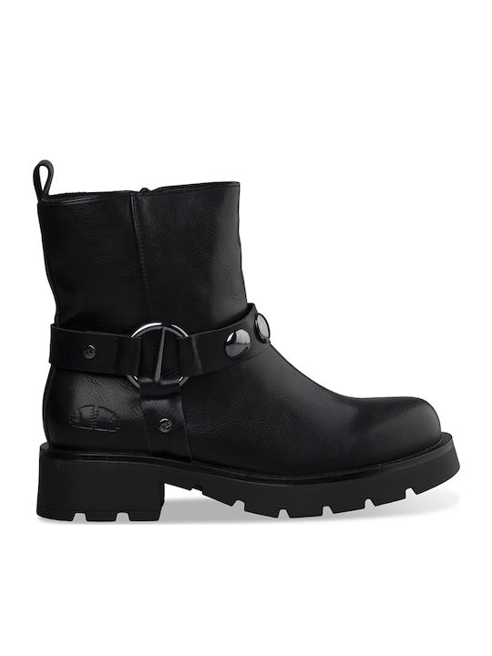 Women's Biker Boots Black