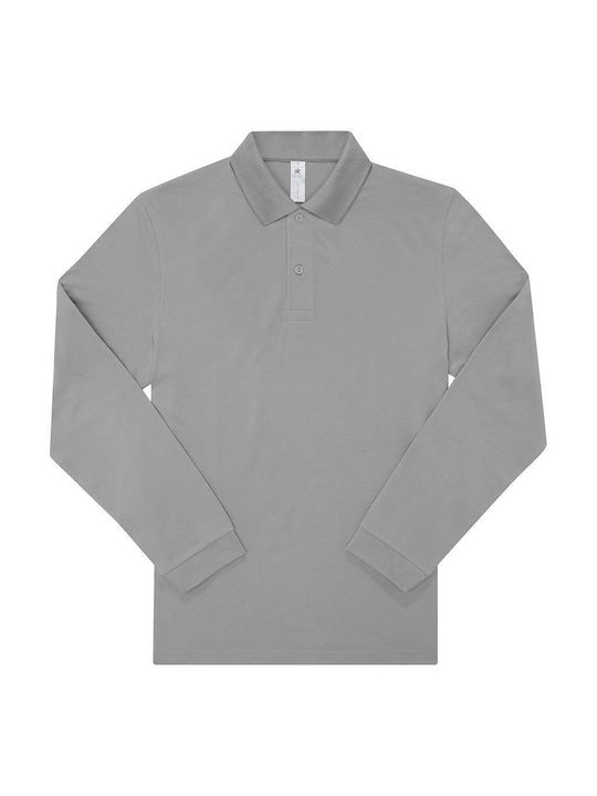 B&C Sport Мъжка рекламна поло тениска Sport Grey