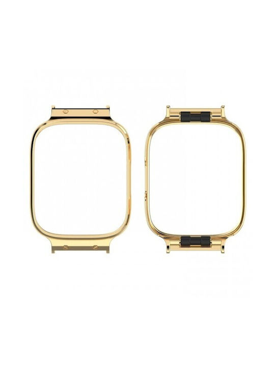 Frame Protector Μεταλλική Θήκη σε Χρυσό χρώμα για Xiaomi Redmi Watch 3 Active