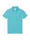B&C Women's Short Sleeve Promotional T-Shirt Meta Turquoise
