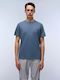 Salis T-shirt SteelBlue