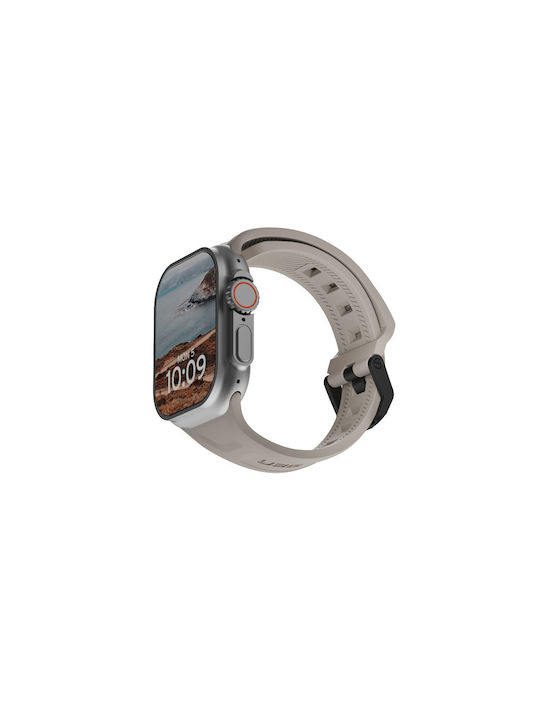 UAG Λουράκι Σιλικόνης Μπεζ (Apple Watch Series 49mm, 46mm, 45mm, 44mm, 42mm)