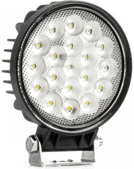 Amio Round LED Work Spotlight 57W 9-36V 10,000lm 6,500K Awl65 Amio 1 Piece 04206/am