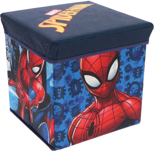 Spiderman Παιδικό Σκαμπό με Αποθηκευτικό Χώρο