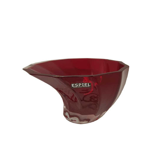 Espiel Opera Decorative Bowl Red 20x20cm
