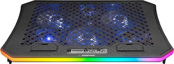 Rampage Metafor Cooling Pad με 6 Ανεμιστήρες και Φωτισμό