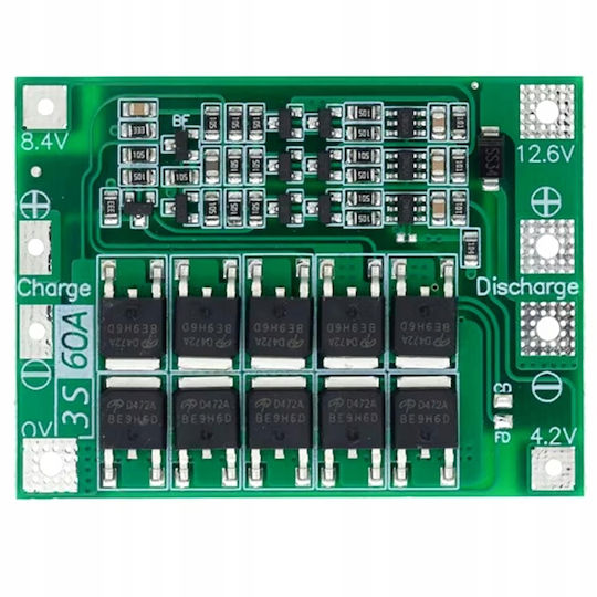 Modul de încărcare cu echilibrare Li-ion 3s 60a