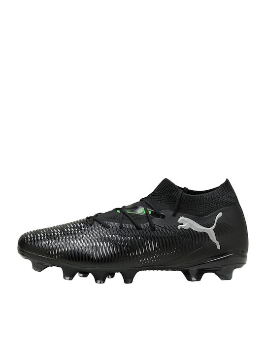 PUMA Future 8 Match FG/AG Football Shoes with Cleats Black