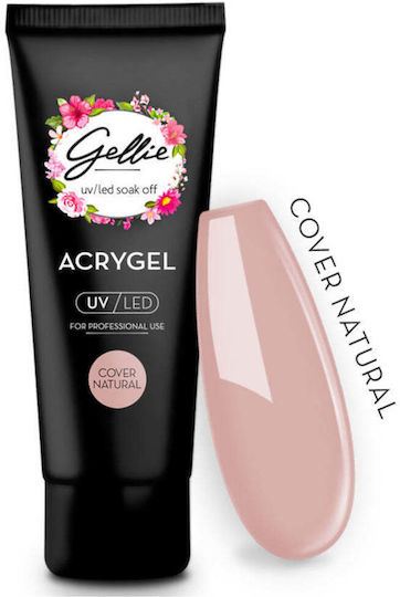 Gellie Cover Acrygel Νυχιών Μπεζ 120ml