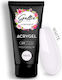Gellie Acrygel Gel pentru Unghii Alb 60ml