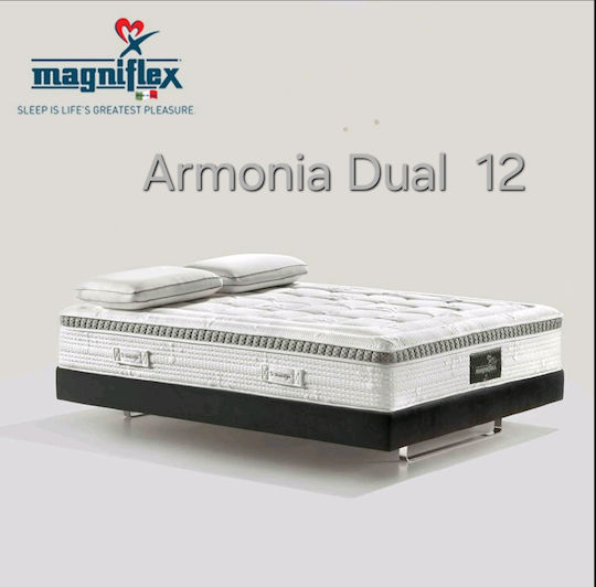 Magniflex Audace Armonia Magnigel Dual 12 Single Anatomic Saltea Spumă de memorie 100x200cm cu Suprapozabil