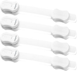 Babyono Cabinet & Drawer Lock 4 Pieces Babyono Cabinet & Drawer Lock 4 Pieces