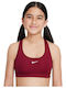 Nike Swoosh Παιδικό Μπουστάκι Dri-Fit Κόκκινο