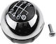 NTY 6 Shift Knob for Fiat 500 1.0 Hybrid 2020+ Black