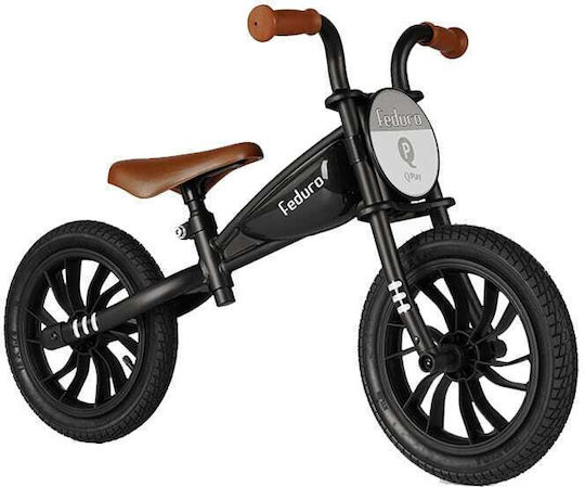 Q Play Kids Balance Bike Black