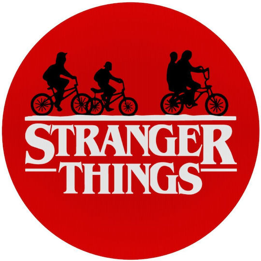 Koupakoupa Stranger Things Red Mouse Pad (200mm) Κόκκινο KP_14159_mousepad-round