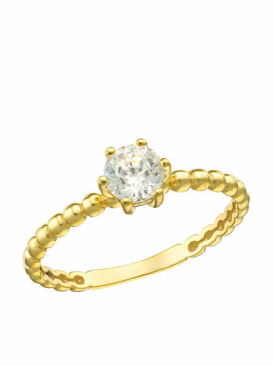 Dio Jewellery Lab Damen Ring mit Zirkonia aus Silber