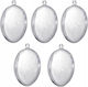 Acrylic Egg 5pcs Folding 8cm Aj-08