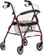 Dr. Happy Rollator Cu 4 Roți Pliabil Din Aluminiu