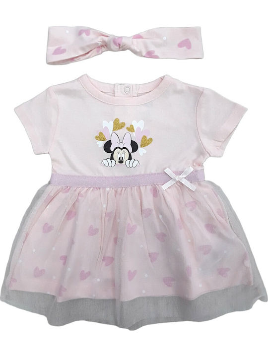 Minnie Children's Dress Tulle Baby Pink