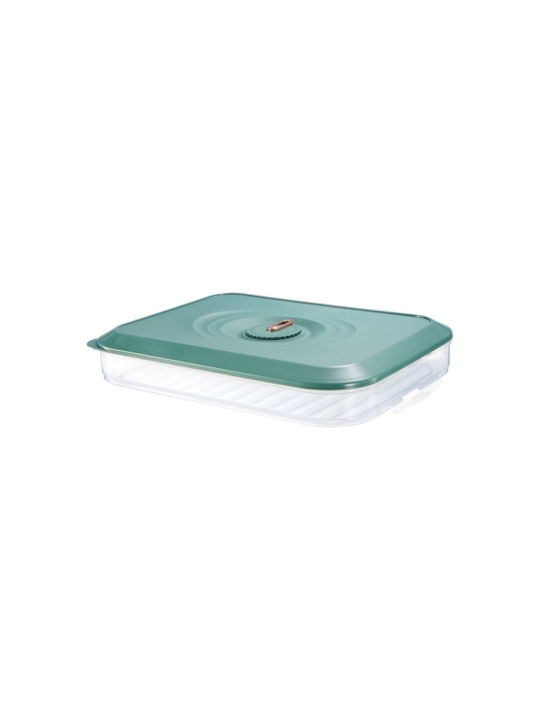 Plastic Lunch Box Green