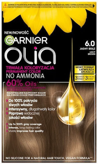 Garnier Olia Vopsea De Păr 6.0 Castaniu Deschis 174ml