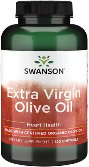 Swanson Extra Virgin Olive Oil 1000мг 120 софтджел